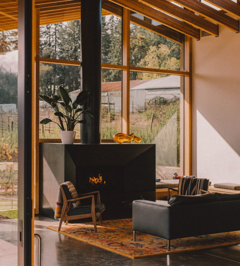 cosy living room with natural lights