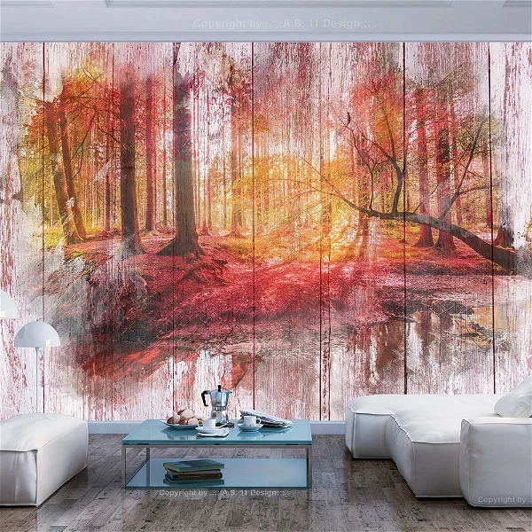 Wallpaper Autumnal Forest