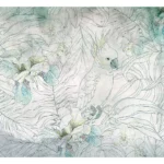 Self-adhesive wallpaper 'Cockatoo in the Garden' for bedrooms