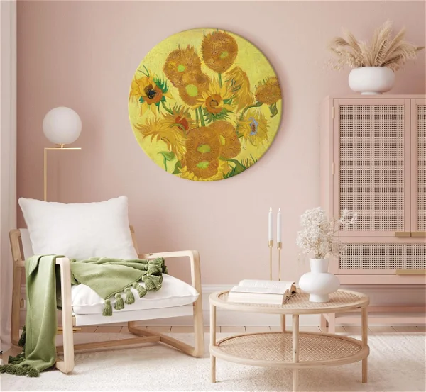 Circle Painting 'Gogh's Sunflowers'