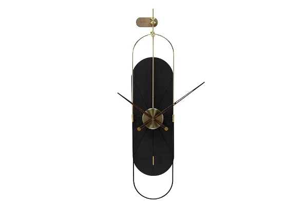 Designer clock 'THE BLACK PLANET.'