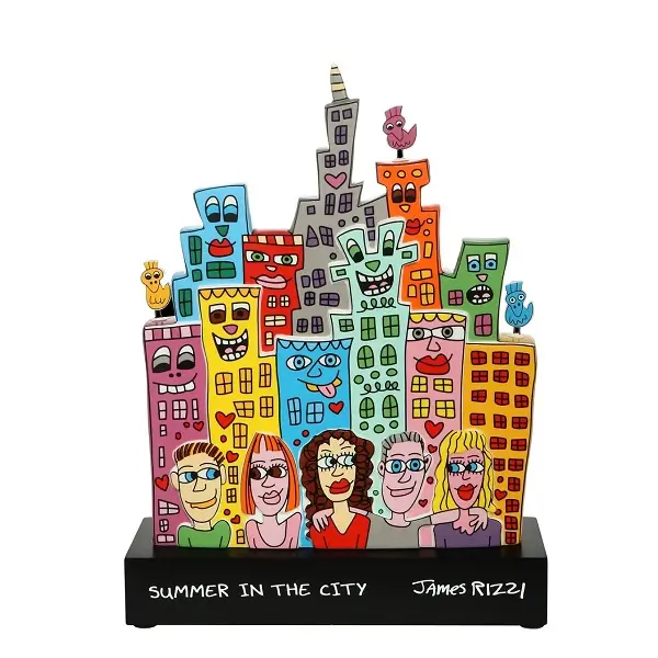 Porcelain figure 'Friends in the City'