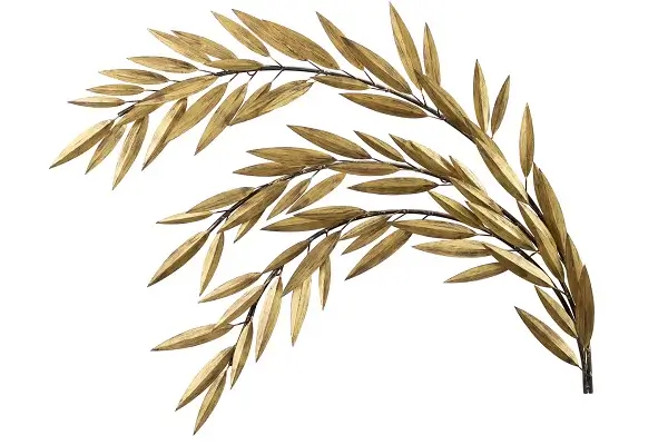 Metal wall art 'Spike of Happiness'