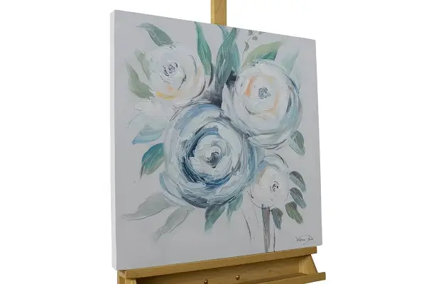 Handpainted Painting 'Fragrant Roses'