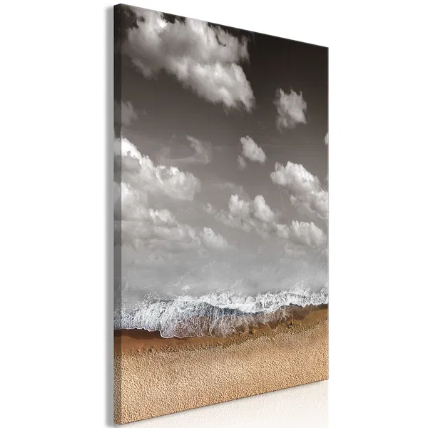 Art print on canvas 'Sky Wave Vertical'