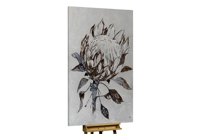 oil painting icy beauty